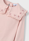 Blusa collo con volant bambina Mayoral 4134