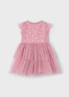 Abito tulle lustrini per bambina Mayoral 3914