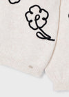 Maglione con fiori bambina Mayoral 4308