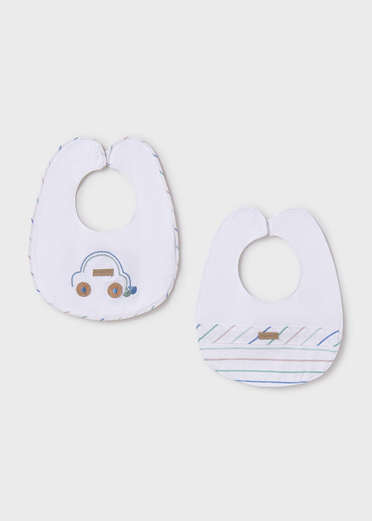 Set 2 bavaglini per neonati Mayoral Newborn 9877