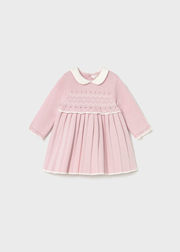 Vestito in tricot per neonata Mayoral Newborn 2804