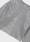 Maglione trecce ragazza Mayoral 7309