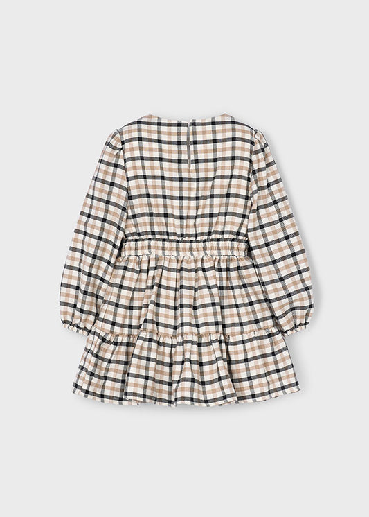 Vestito fiocco viyella bambina Mayoral 4915