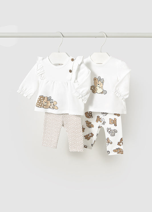 Completo leggings per neonata Mayoral Newborn 1760