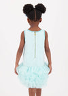 Abito Charleston Sequin Aqua Marine Angel's Face