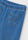 Leggings jeans a campana per bambina Mayoral 3702