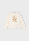 Maglietta serigrafia bambina Mayoral 4009