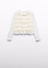 Blusa chiffon nido d'ape bambina
Abel&Lula 5614