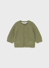 Cardigan girocollo in tricot per neonato Mayoral Newborn 2337