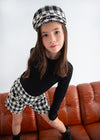 Bermuda scozzese lustrini bambina Abel&Lula 5716