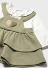 Pagliaccetto gonna interlock per neonata Mayoral Newborn 2801