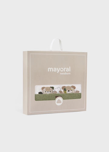 Copertina con motivo per neonata Mayoral Newborn 9958