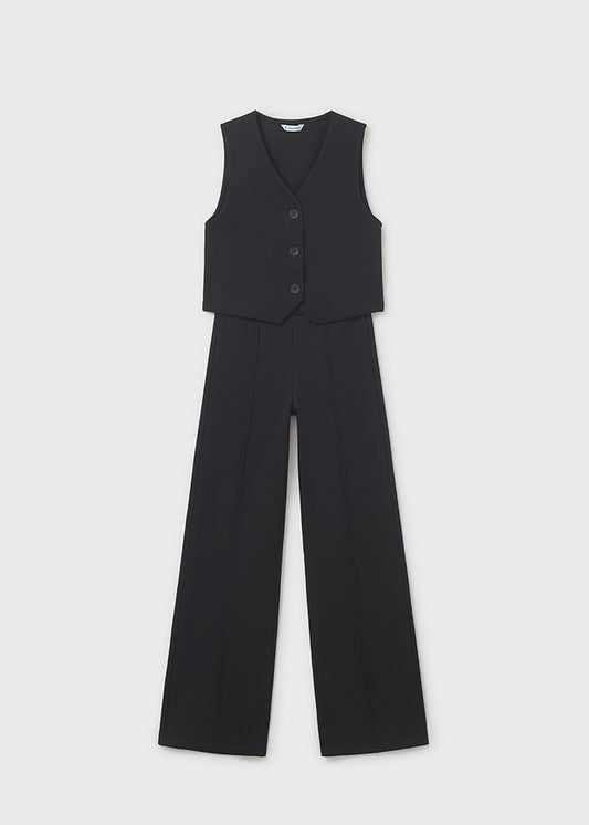 Completo pantalone e gilet ragazza Mayoral 7582