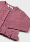 Cardigan volant tricot neonata Mayoral 2326