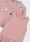 Vestito tricot combined bambina Mayoral 4918