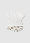 Completo short per neonata Mayoral Newborn 1256