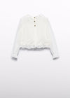 Blusa chiffon nido d'ape bambina
Abel&Lula 5614