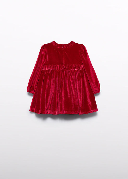Abito velluto glitter neonata
Abel&Lula 55086-9-
