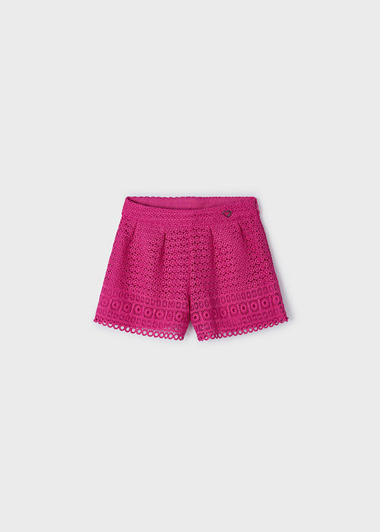 Short ricamato Mayoral bambina 3908