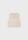 Gilet in maglia bambina Mayoral 4364