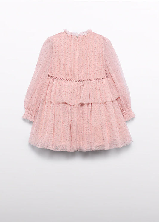 Abito tulle glitter bambina Abel&Lula 5532