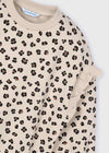 Felpa volant maniche bambina Mayoral 4433