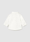 Camicia manica lunga con papillon per neonato Mayoral Newborn 2196