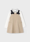 Vestito scamiciato lupetto bambina Mayoral 4914
