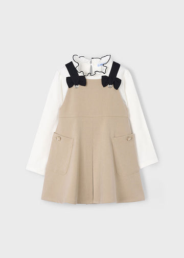 Vestito scamiciato lupetto bambina Mayoral 4914