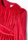 Abito velluto glitter bambina Abel&Lula 5528