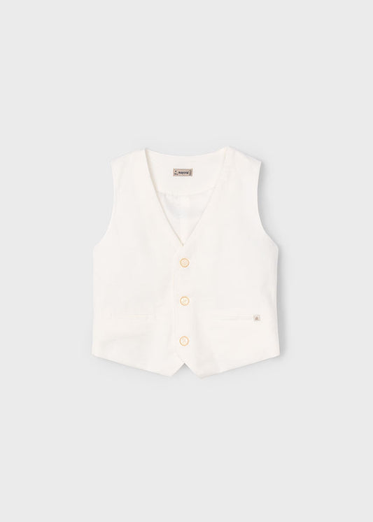 Gilet elegante lino per bambino Mayoral 3369