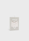 Set 2 bavaglini per neonata Mayoral Newborn 9952