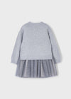 Vestito tricot combined bambina Mayoral 4918
