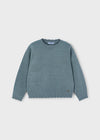 Maglione tinta unita bambina Mayoral 4302