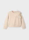 Felpa con fiocco bambina Mayoral 4434
