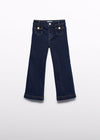 Pantalone denim palazzo bambina Abel&Lula 5722