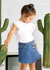 Gonna jeans per bambina Mayoral 3902