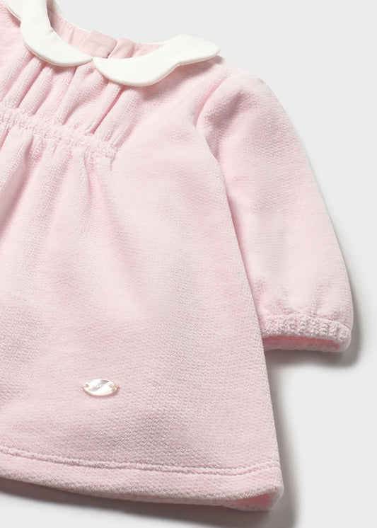 Vestito in ciniglia per neonata Mayoral Newborn 2805