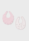 Set 2 bavaglini per neonata Mayoral Newborn 9952