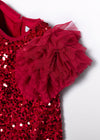 Abito lustrini e tulle bambina Abel&Lula 5529