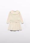 Completo gonna tricot pellicciotto neonata Abel&Lula 5514