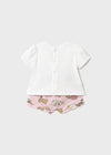 Completo short per neonata Mayoral Newborn 1256