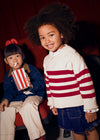Maglione righe bambina Mayoral 4301