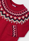 Maglione jacquard bambina Mayoral 4358