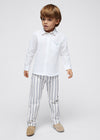 Pantalone chino a righe bambino Mayoral 3541