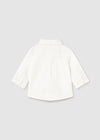 Camicia manica lunga con papillon per neonato Mayoral Newborn 2196