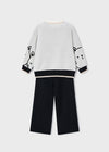 Completo pantalone e maglione bambina Mayoral 4583