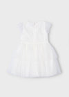 Abito tulle lustrini per bambina Mayoral 3914