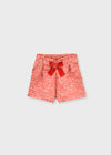 Bermuda corto con fiocco bambina Mayoral 4224