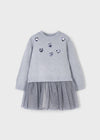 Vestito tricot combined bambina Mayoral 4918